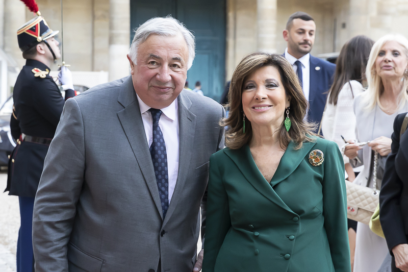Nella foto, il Presidente del Senato, Maria Elisabetta Alberti Casellati, e il Presidente del Senato francese, Gérard Larcher. Nella foto, il Presidente del Senato, Maria Elisabetta Alberti Casellati, e il Presidente del Senato francese, Gérard Larcher.