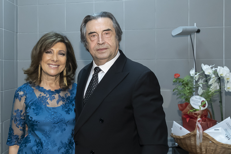 Ravenna. Nella foto, il Presidente del Senato, Maria Elisabetta Alberti Casellati, e il Maestro Riccardo Muti. Ravenna. Nella foto, il Presidente del Senato, Maria Elisabetta Alberti Casellati, e il Maestro Riccardo Muti.