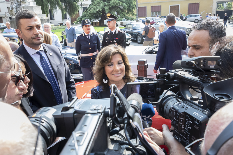 Il Presidente del Senato, Maria Elisabetta Alberti Casellati, incontra la stampa.