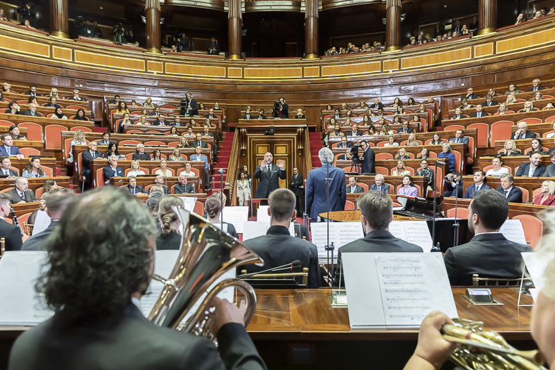 Un momento dell'evento.