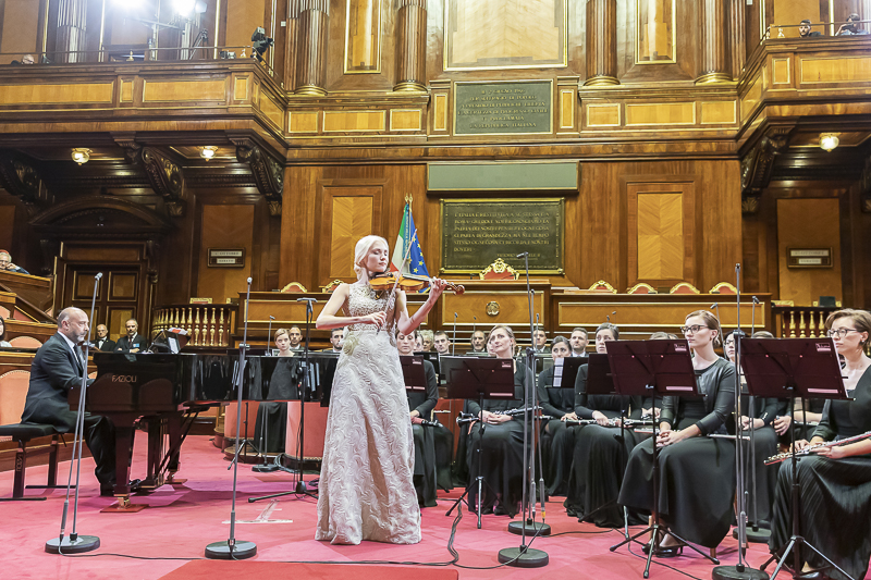 Un momento dell'evento.