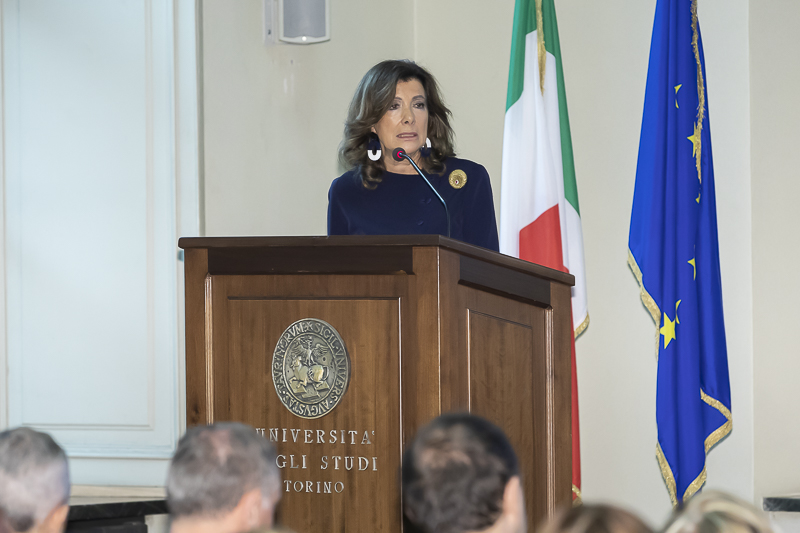 Torino. Lectio Magistralis del Presidente del Senato, Maria Elisabetta Alberti Casellati. Torino. Lectio Magistralis del Presidente del Senato, Maria Elisabetta Alberti Casellati.