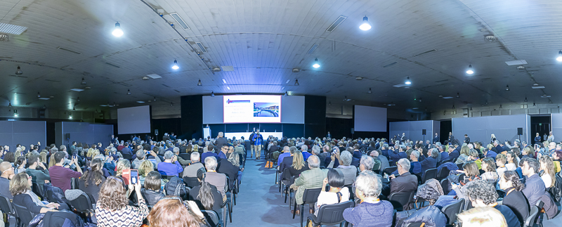 L'aula A della Fiera di Padova durante l'intervento del Presidente del Senato, Maria Elisabetta Alberti Casellati, in occasione del Simposio L'aula A della Fiera di Padova durante l'intervento del Presidente del Senato, Maria Elisabetta Alberti Casellati, in occasione del Simposio