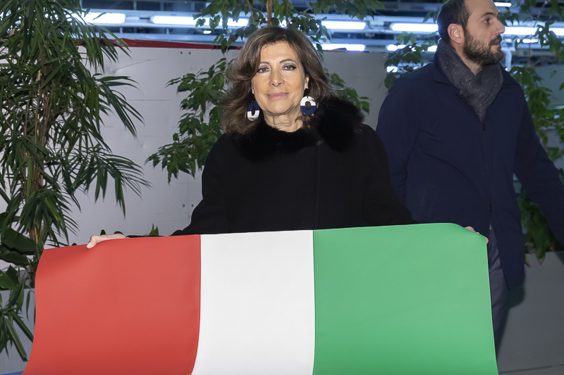 Maranello. Un momento della visita del Presidente del Senato, Maria Elisabetta Alberti Casellati, allo stabilimento della Ferrari. Maranello. Un momento della visita del Presidente del Senato, Maria Elisabetta Alberti Casellati, allo stabilimento della Ferrari.