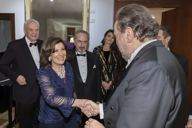 Il Presidente del Senato, Maria Elisabetta Alberti Casellati, incontra il Maestro Chailly. Il Presidente del Senato, Maria Elisabetta Alberti Casellati, incontra il Maestro Chailly.