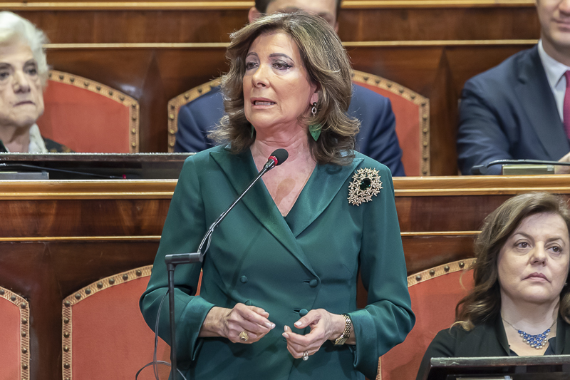 Intervento del Presidente del Senato, Maria Elisabetta Alberti Casellati. Intervento del Presidente del Senato, Maria Elisabetta Alberti Casellati.