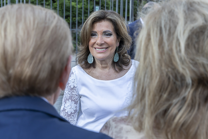 Il Presidente del Senato, Maria Elisabetta Alberti Casellati, giunge al Parco Archeologico del Colosseo.