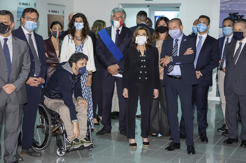 Porto Viro. Il Presidente del Senato, Maria Elisabetta Alberti Casellati, incontra le Autorità locali nella sala riunioni della sede del Parco del Delta del Po.