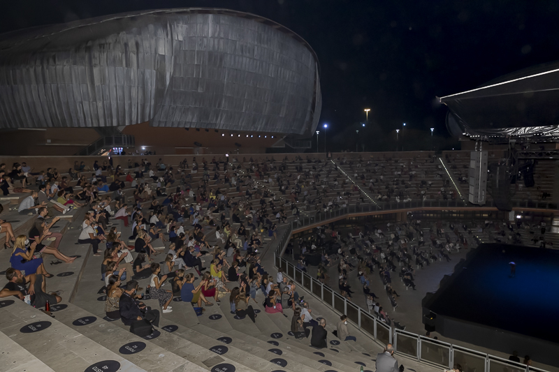 Un momento dello spettacolo.