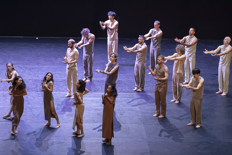 Un momento dello spettacolo.