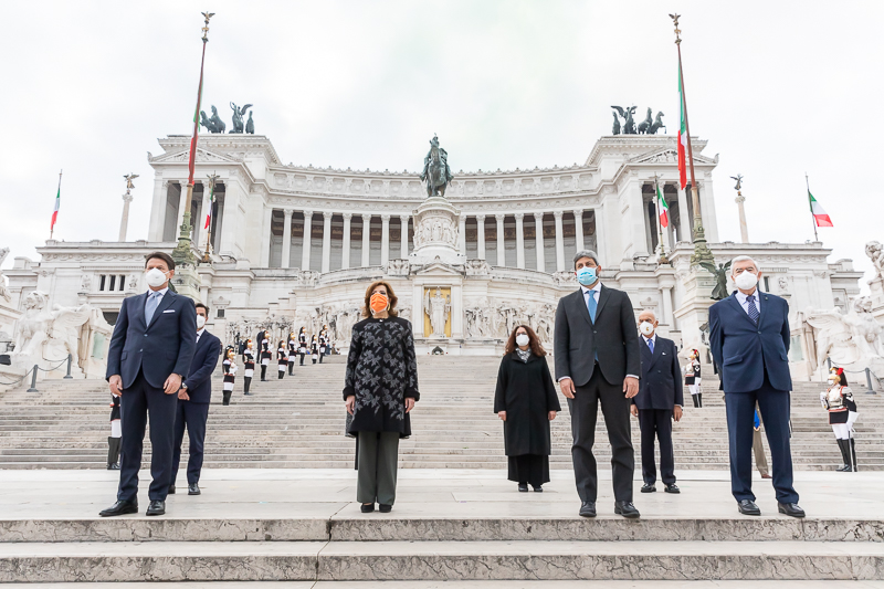 Roma. Un momento della cerimonia.