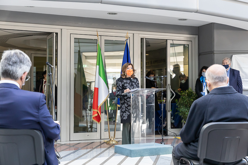 Intervento del Presidente del Senato, Maria Elisabetta Alberti Casellati. Intervento del Presidente del Senato, Maria Elisabetta Alberti Casellati.