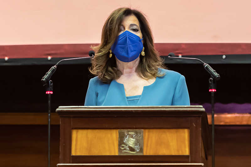 Intervento del Presidente del Senato, Maria Elisabetta Alberti Casellati.
