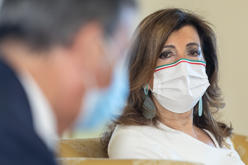 Nella foto, il Presidente del Senato, Maria Elisabetta Alberti Casellati. Nella foto, il Presidente del Senato, Maria Elisabetta Alberti Casellati.