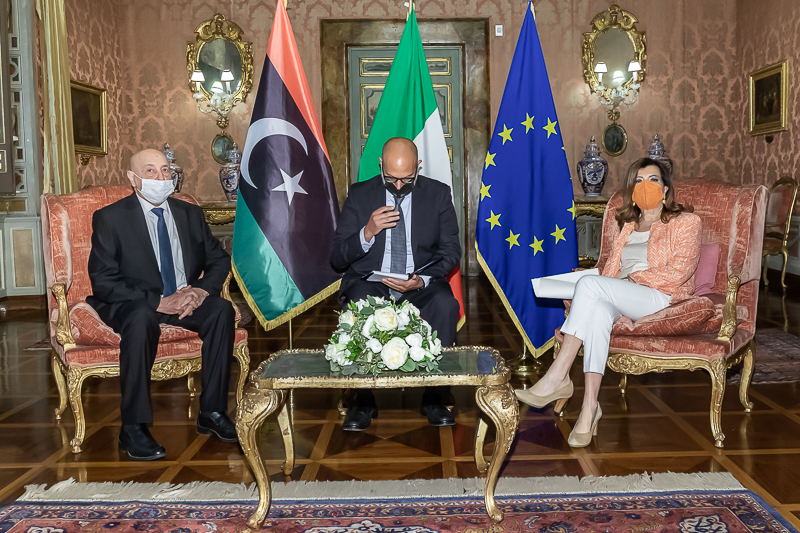 Un momento dell'incontro.