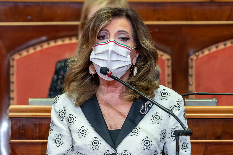 Intervento del Presidente del Senato, Maria Elisabetta Alberti Casellati.