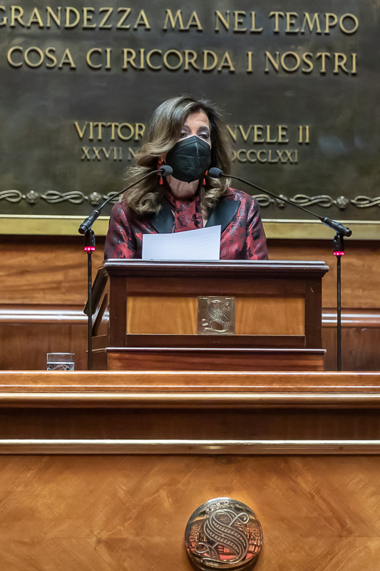 Indirizzo di saluto del Presidente del Senato, Maria Elisabetta Alberti Casellati.