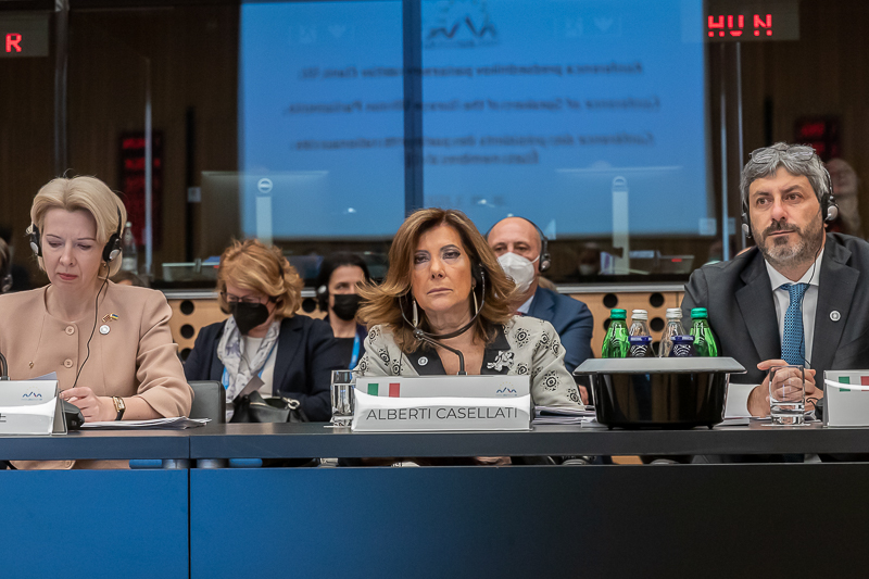 Un momento della Conferenza.