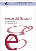 Elenco dei Senatori XVI legislatura n. 8