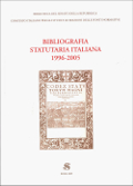 Bibliografia statutaria italiana 1996-2005