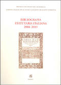 Bibliografia statutaria italiana 2006-2015