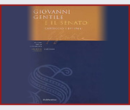 Copertina di Giovanni Gentile e il Senato