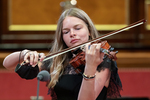 La violinista Laura Marzadori
