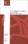 La Costituzione italiana con le modifiche approvate dalle Camere