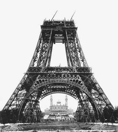 costruzione torre Eiffel