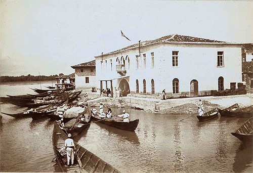 La dogana di Scutari, 1920 ca.