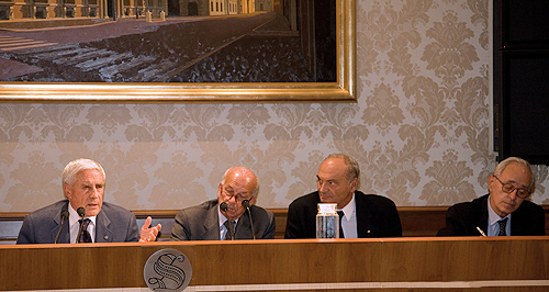 Conferenza stampa di Marini, Bertinotti, Marzano e Carniti