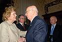 Il Presidente della Repubblica Giorgio Napolitano con la signora Lora Lama Bosi