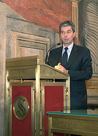 Il Presidente dell'Anci Leonardo Domenici