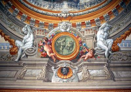 Palazzo Madama-Sala Pannini-Particolare dell'affresco