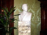 Il busto di Vittorio Emanuele Orlando