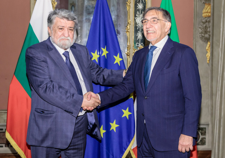 Il Presidente del Senato incontra il Presidente dell'Assemblea bulgara