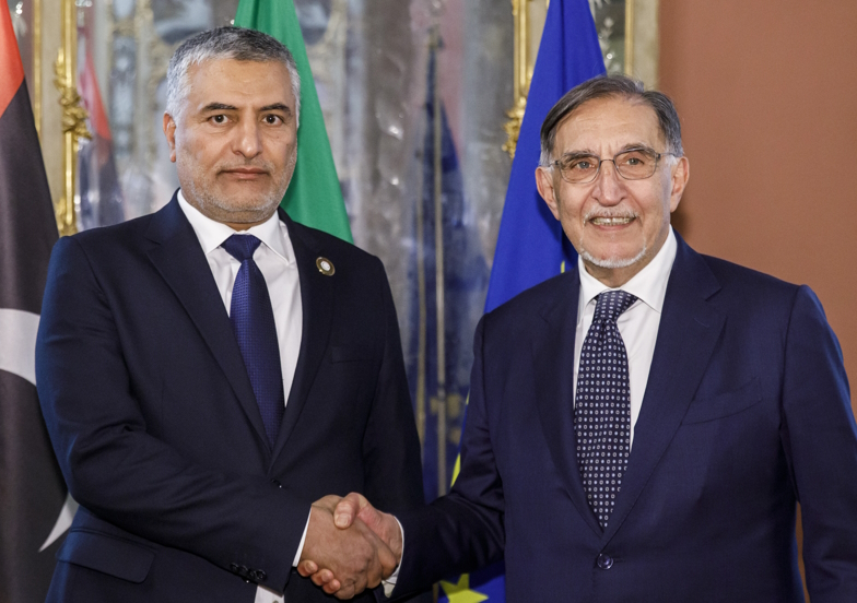 Con il Presidente dell’Alto Consiglio di Stato libico