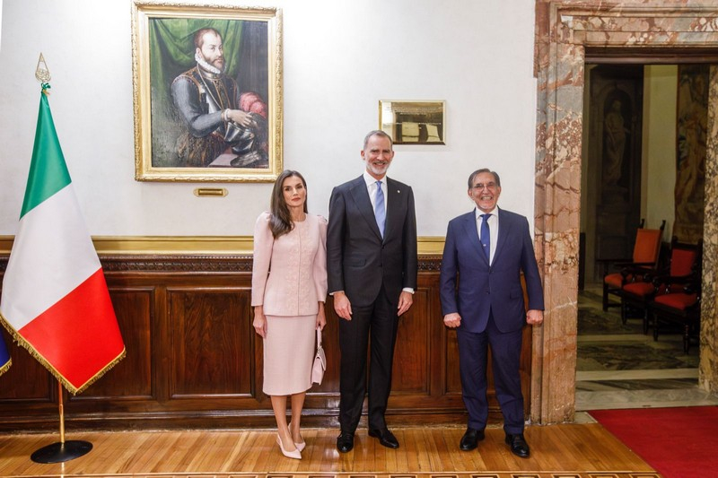 Visita dei Reali di Spagna