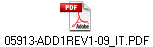 05913-ADD1REV1-09_IT.PDF